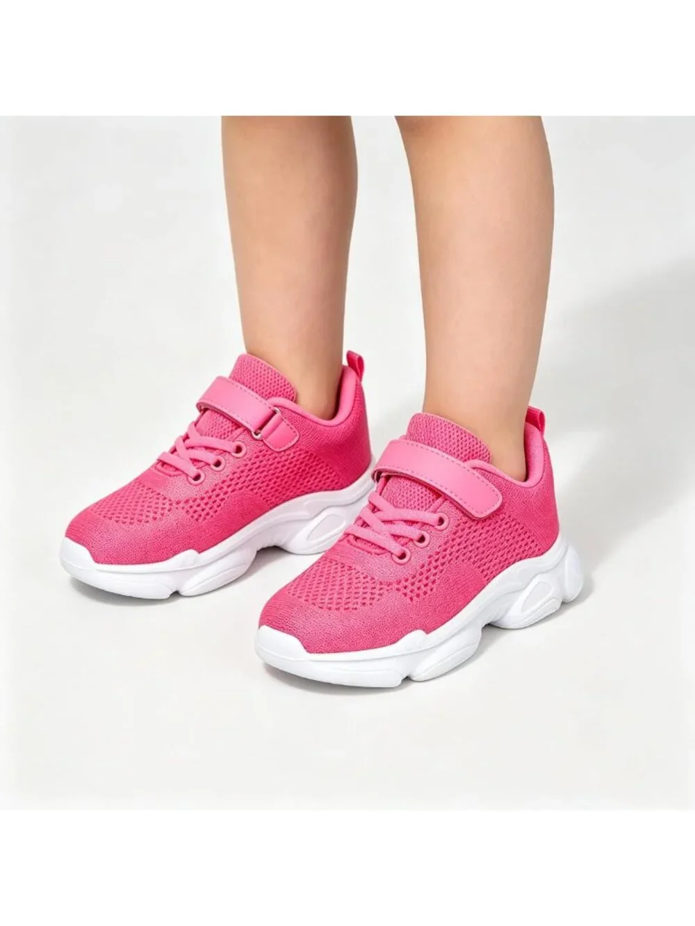 Kids Running Sneakers for Toddlers - Boys & Girls Sports Strap Shoes
